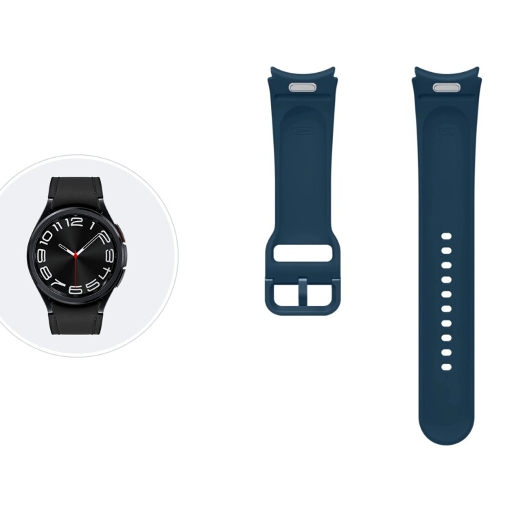 Correa Samsung Sport Band (M/L) para Galaxy Watch6 Dark Blue