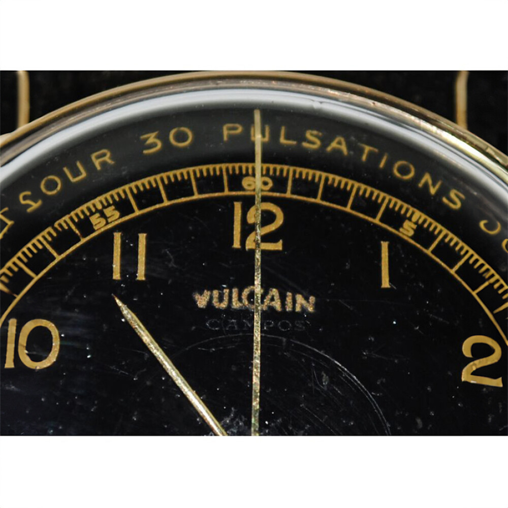 Reloj Vulcain Vintage Cronógrafo Oro 18K Amarillo Reloj Vulcain Vintage Cronógrafo Oro 18K Amarillo