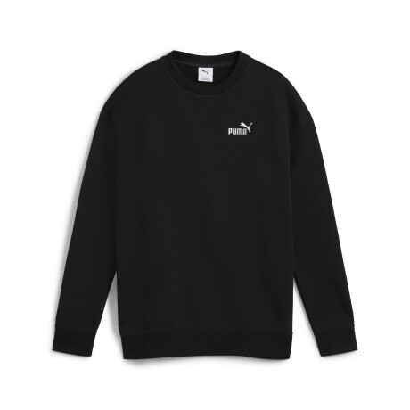 ESS Sm.Nş1 Logo Relaxed Crew TR 68497501 Negro