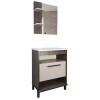 Mueble de baño Oasis con bacha Humo/Lino Mueble de baño Oasis con bacha Humo/Lino