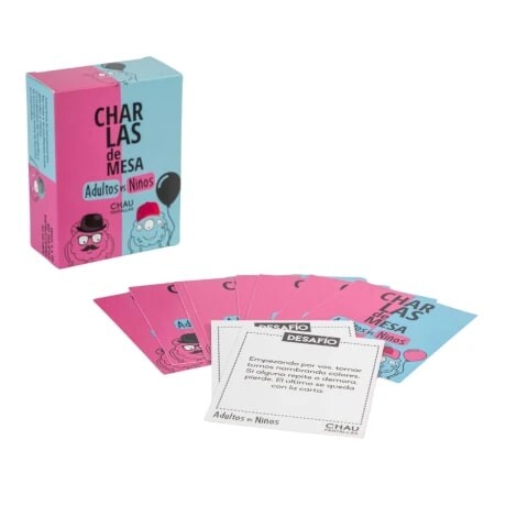 Chau Pantallas Cartas Grandes - Charlas de Mesa Adultos vs Niños Chau Pantallas Cartas Grandes - Charlas de Mesa Adultos vs Niños