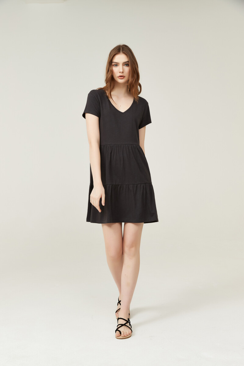 Vestido Boulevard - Gris Oscuro 