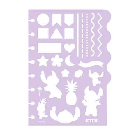 Cuaderno Stitch Carta con Discos Cuaderno Stitch Carta con Discos