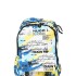 Mochila nylon estampada Azul claro