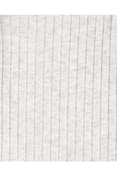 Pack tres bodies de algodón manga larga tipo batita diferentes colores Sin color