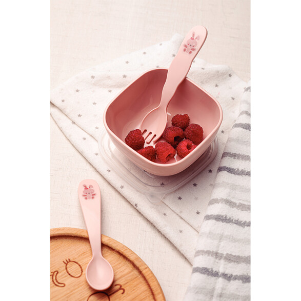 Juego cubieros infantil rosado 3 piezas "LE PETIT" -TRAMONTINA TR5182