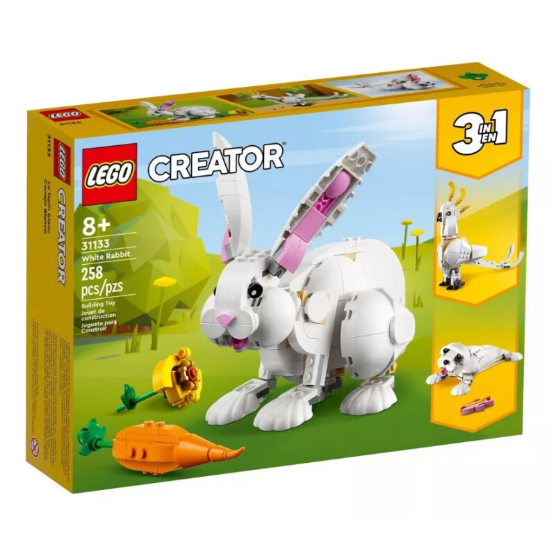 Lego Creator 3 en 1 31133 - Conejo blanco Lego Creator 3 en 1 31133 - Conejo blanco
