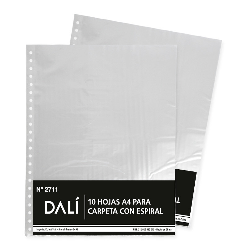 Folios A4 x10 #Folios A4 X10 Para Carpeta Con Espiral