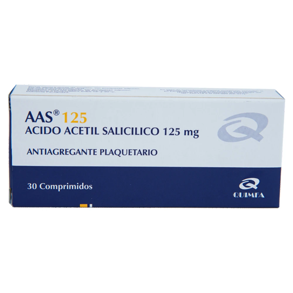 AAS-125 CJ X 30 COMPRIMIDOS