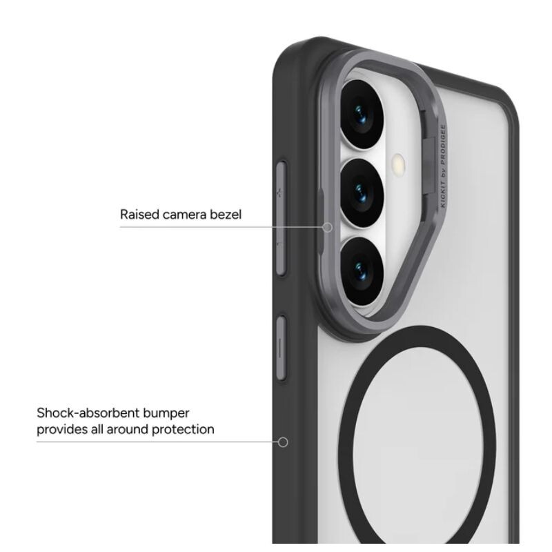 Case Prodigee S26 Plus KickIt - Black Case Prodigee S26 Plus KickIt - Black