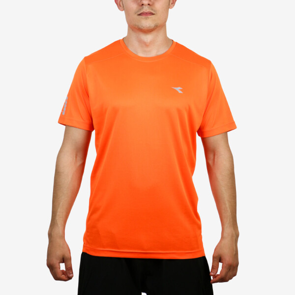 Diadora Hombre T-shirt - Orange Fluor Naranja-fluor