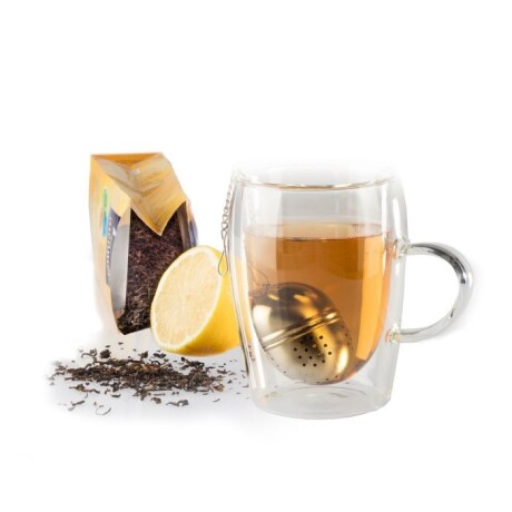 Infusor de té esfera con cadena Infusor de té esfera con cadena