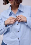 Camisa Dalia Celeste