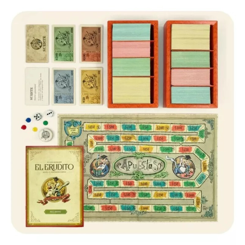 Juego De Mesa El Erudito Maldón Juego De Preguntas Juego De Mesa El Erudito Maldón Juego De Preguntas