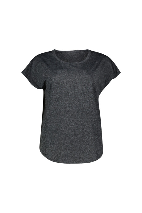 Remera Murrav Gris Melange Oscuro