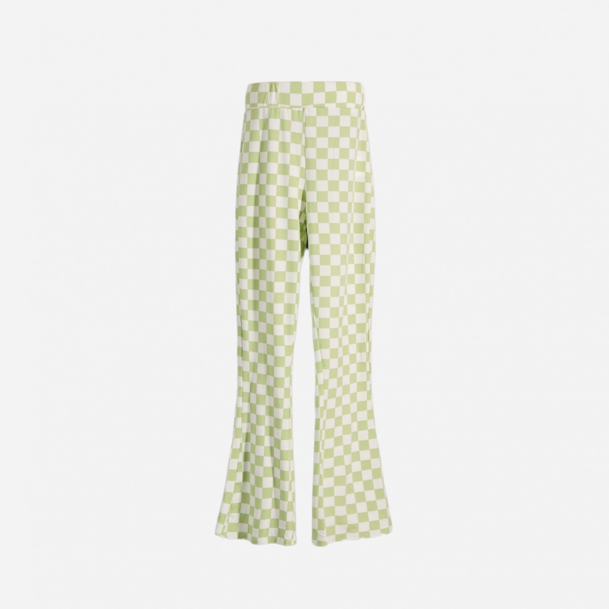 Pantalón damero - VERDE 