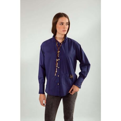 Camisa Onda Insect Azul