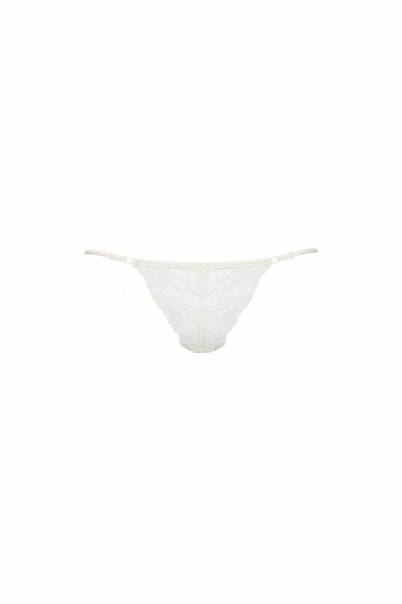 Pantie Peelita [B19] Renda Crema