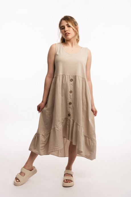 Vestido Bawean Beige