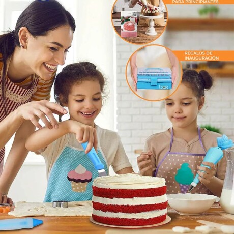 Set de decoración para repostería 236 Piezas Set de decoración para repostería 236 Piezas