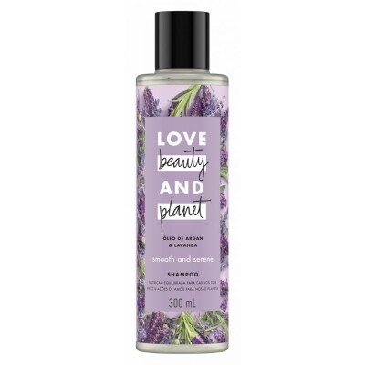Shampoo Love Beauty & Planet Argán y Lavanda 300 ML
