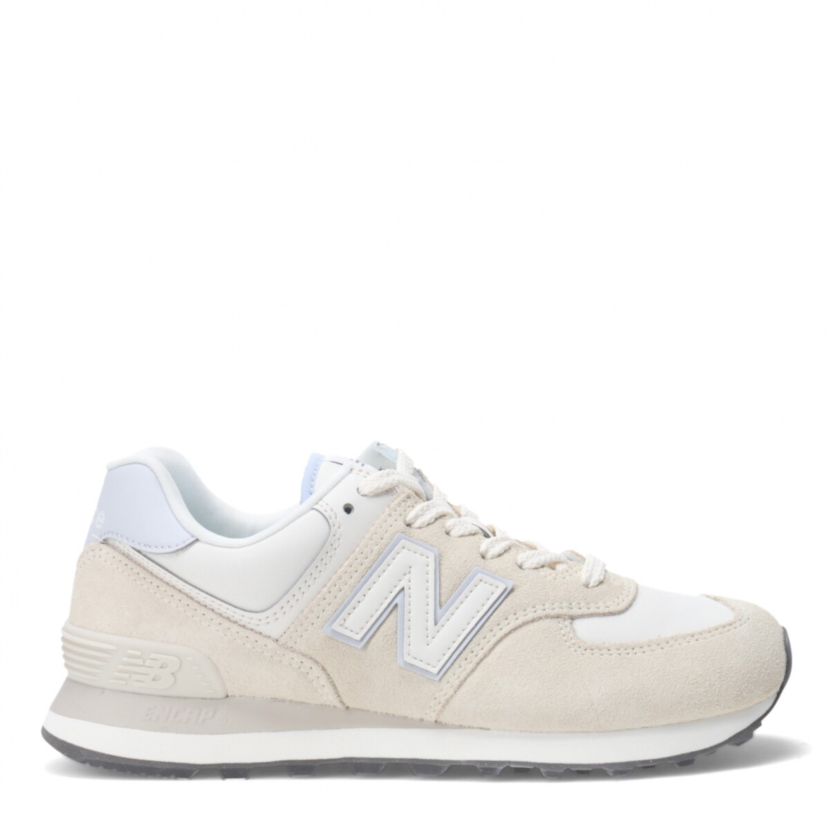 Championes de Mujer New Balance 574 New Balance - Beige Natural - Lavanda 