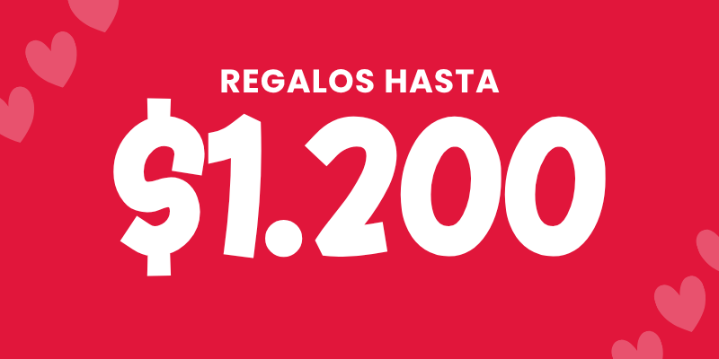 Regalos para mamá hasta $1200