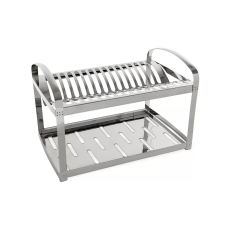 Escurridor de platos para 16 piezas Brinox en acero inox. Escurridor de platos para 16 piezas Brinox en acero inox.