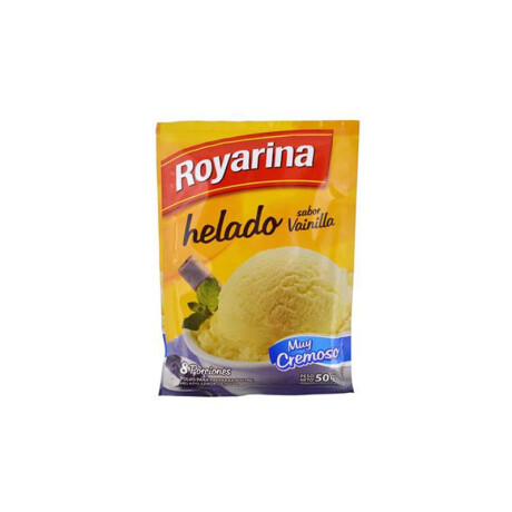 Helado ROYARINA 50 Grs 8 Porciones (Unidad) Vainilla