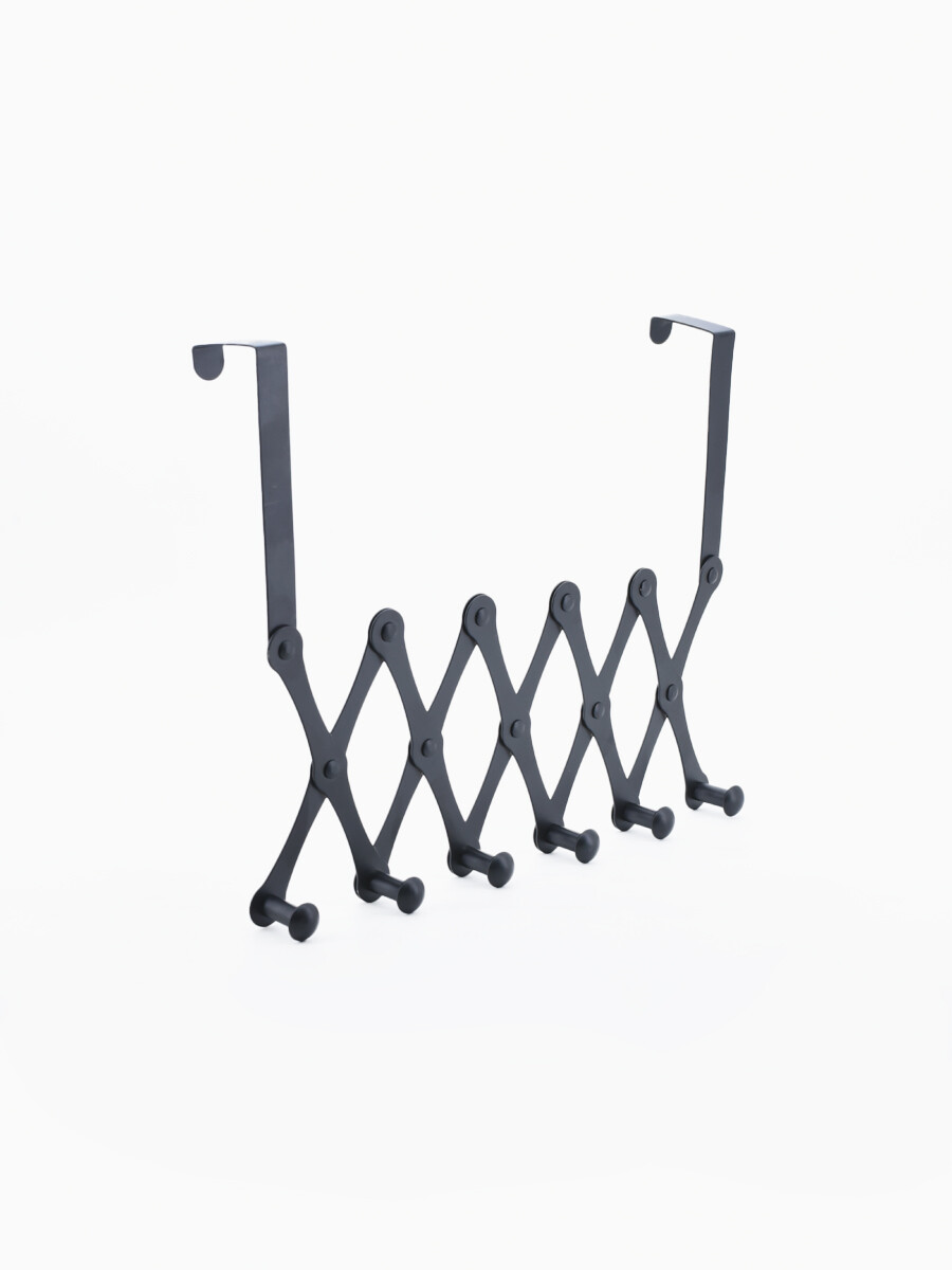 PERCHERO PLEGABLE - NEGRO 