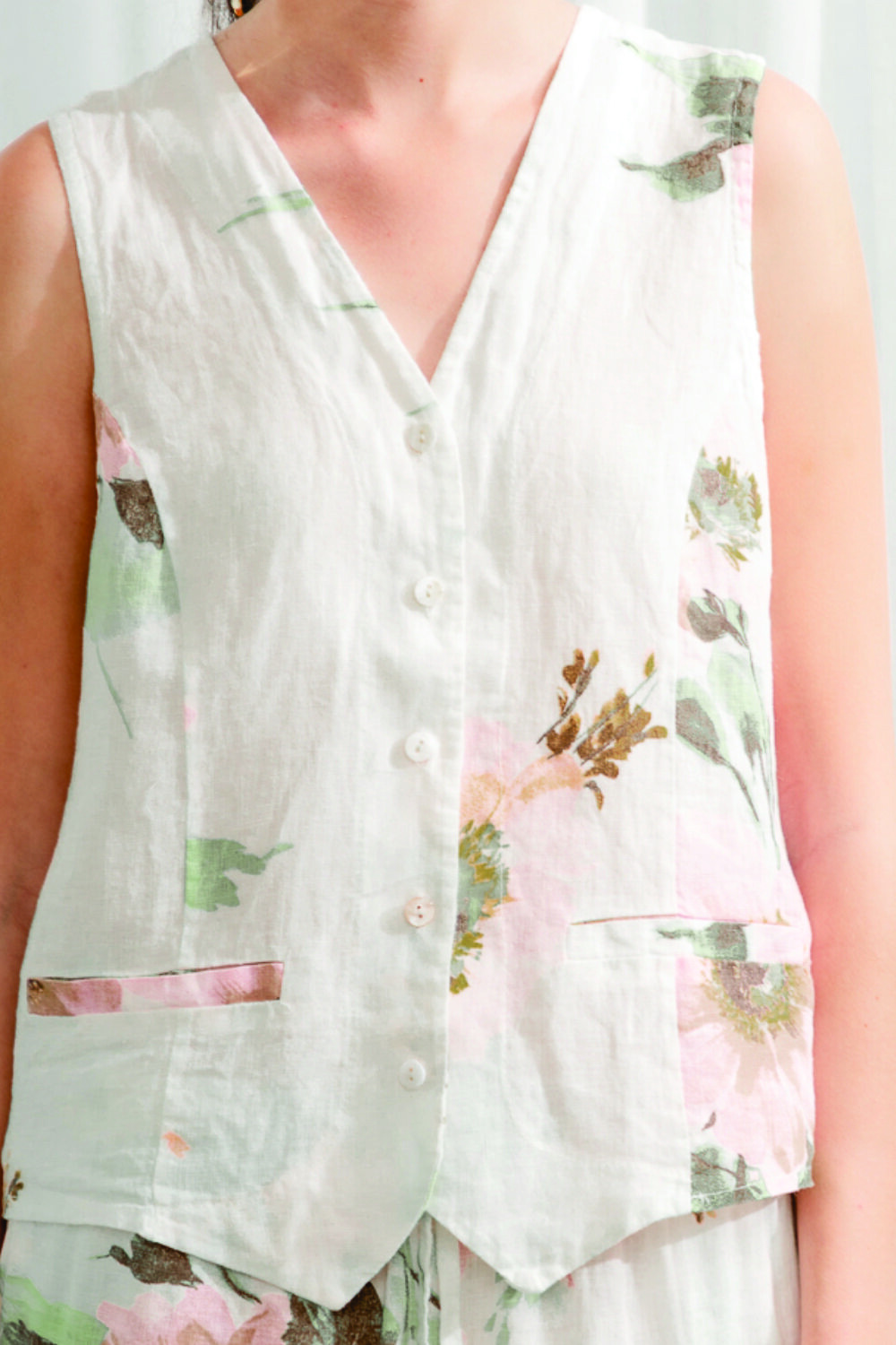 Chaleco Fiorenza Estampado 1