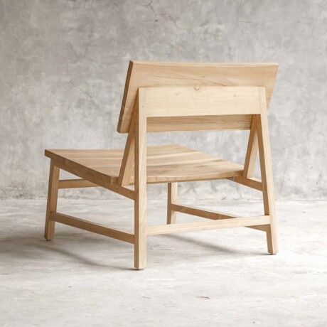 BUTACA MADERA NATURAL-BEIGE CITRUS NATURAL