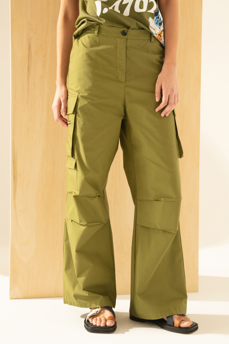 PANTALON ASIA Verde Militar