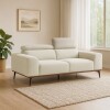 Sofá DUNA TELA BEIGE - 3 CUERPOS