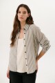 CAMISA BRUNA NEGRO