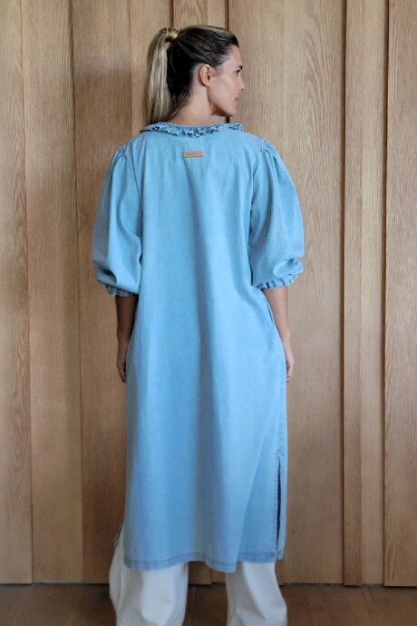 Kimono Almeja Denim Celeste