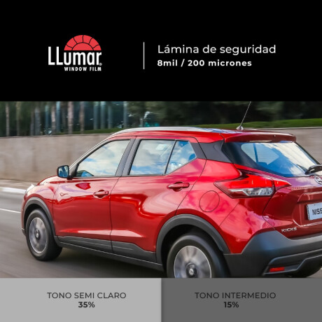 Polarizado Camioneta. Marca: Llumar. Tono: Intermedio. 200 Micrones Polarizado Camioneta. Marca: Llumar. Tono: Intermedio. 200 Micrones