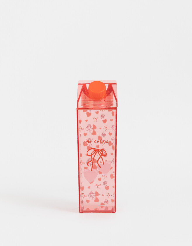 Accesorios Cocina Foodie Botella De Plastico En Forma De Cajita De Jugo - Combinacion Multicolor