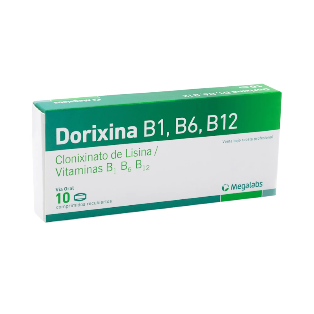 DORIXINA B1B6B12 CJ X 10 COMPRIMIDOS