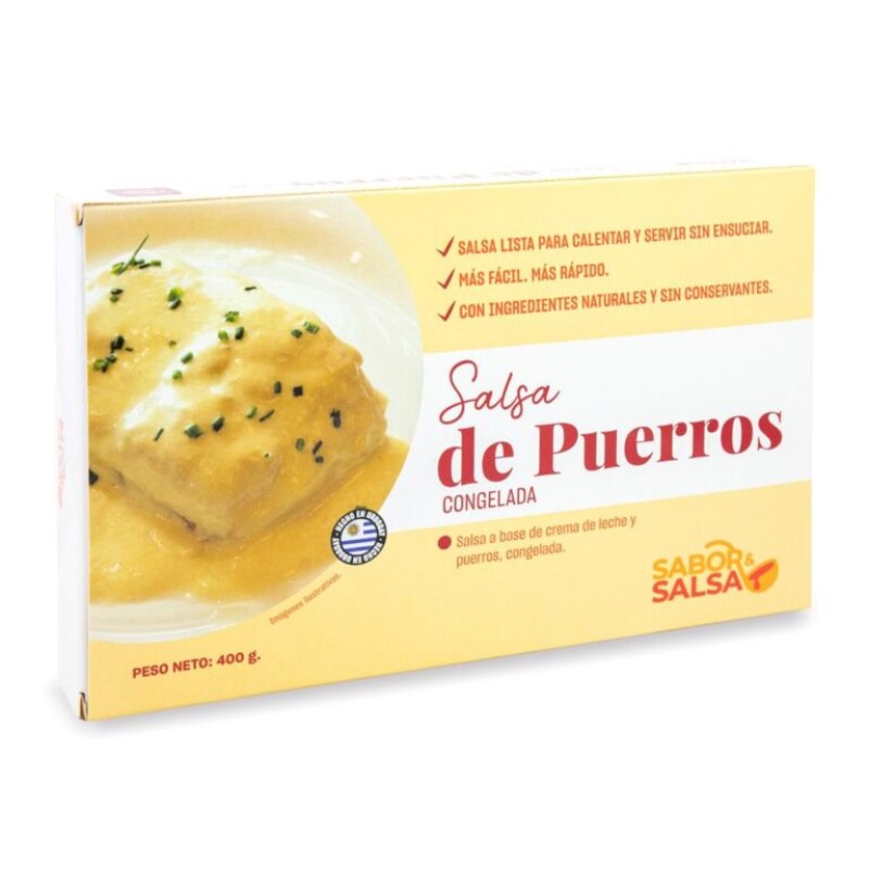 Salsa de puerros Sabor & Salsa - 400 gr Salsa de puerros Sabor & Salsa - 400 gr