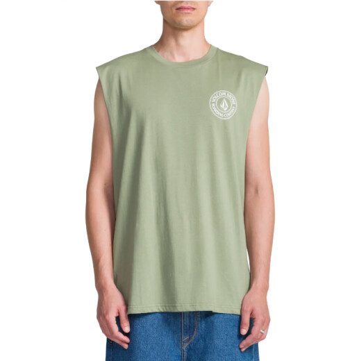 Musculosa Volcom ABG DRAIN YOU SLVLS - Verde Musculosa Volcom ABG DRAIN YOU SLVLS - Verde