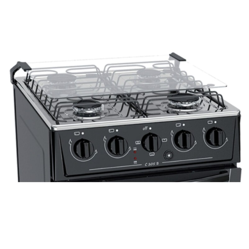 Cocina Combinada James negra C 205 B Cocina Combinada James negra C 205 B