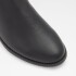 AAHLIYAH BLACK OVERFLOW SMOOTH TEXTILE BLACK