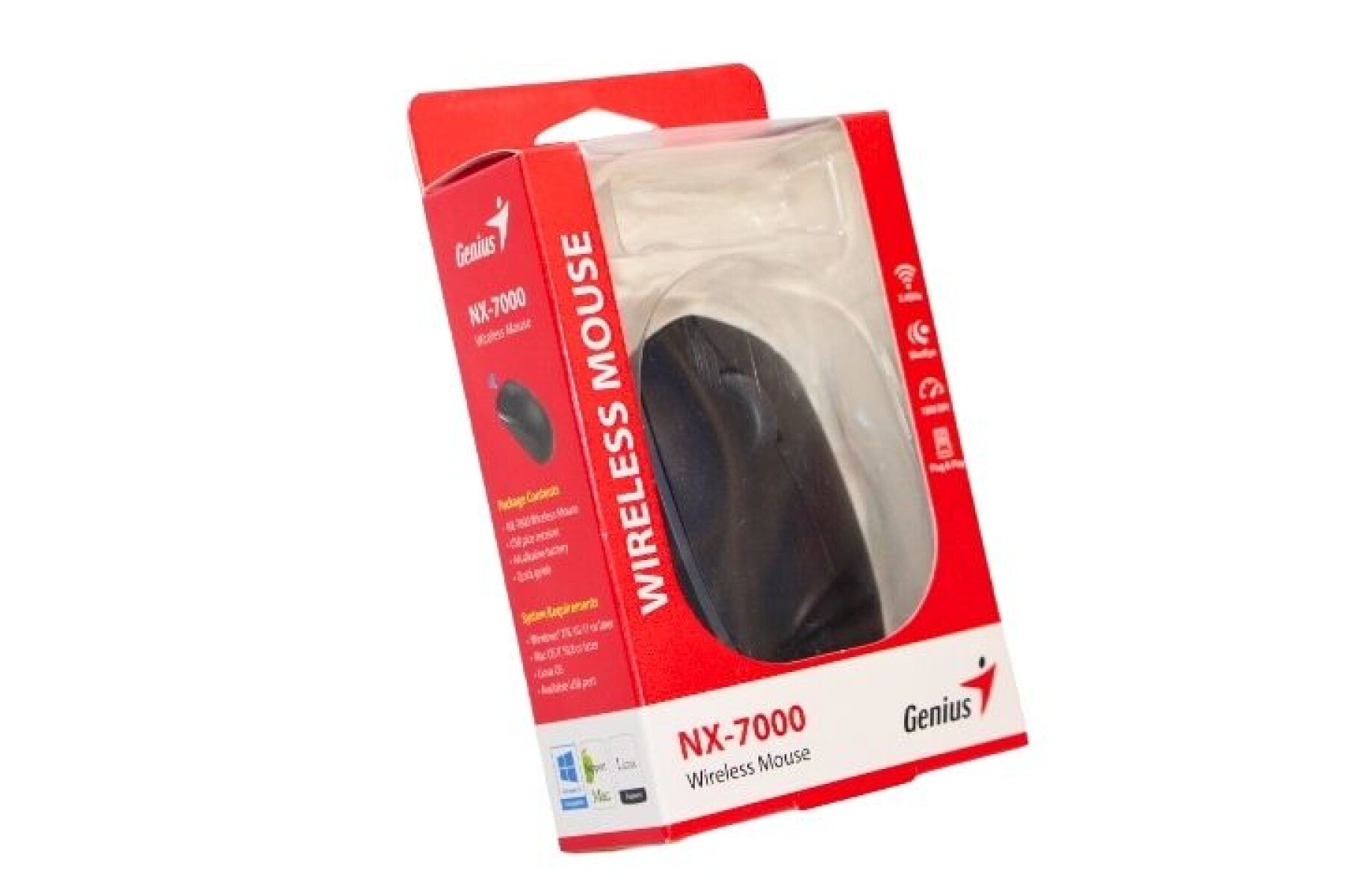 MOUSE GENIUS NX-7000 COLOR NEGRO 