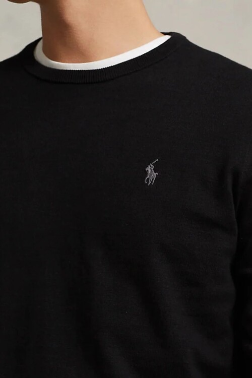 Sweater Polo Ralph Lauren Crew neck Polo Black