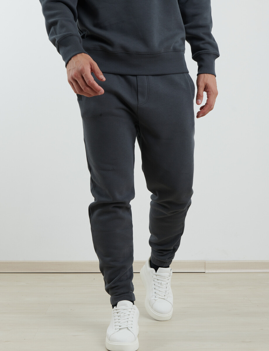 080915 PANTALON JOGGING HARRY Gris Oscuro