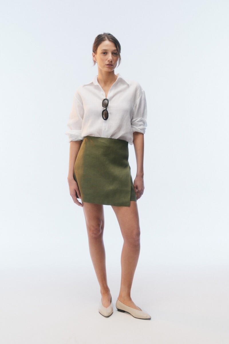FALDA OLIVER Verde Militar