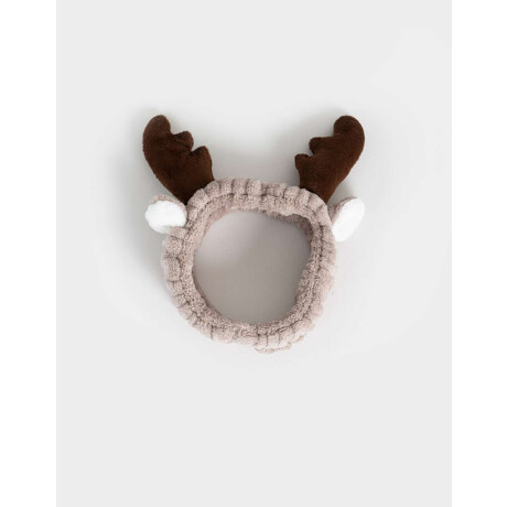 Vincha Plushie Navideña Combinacion Bicolor