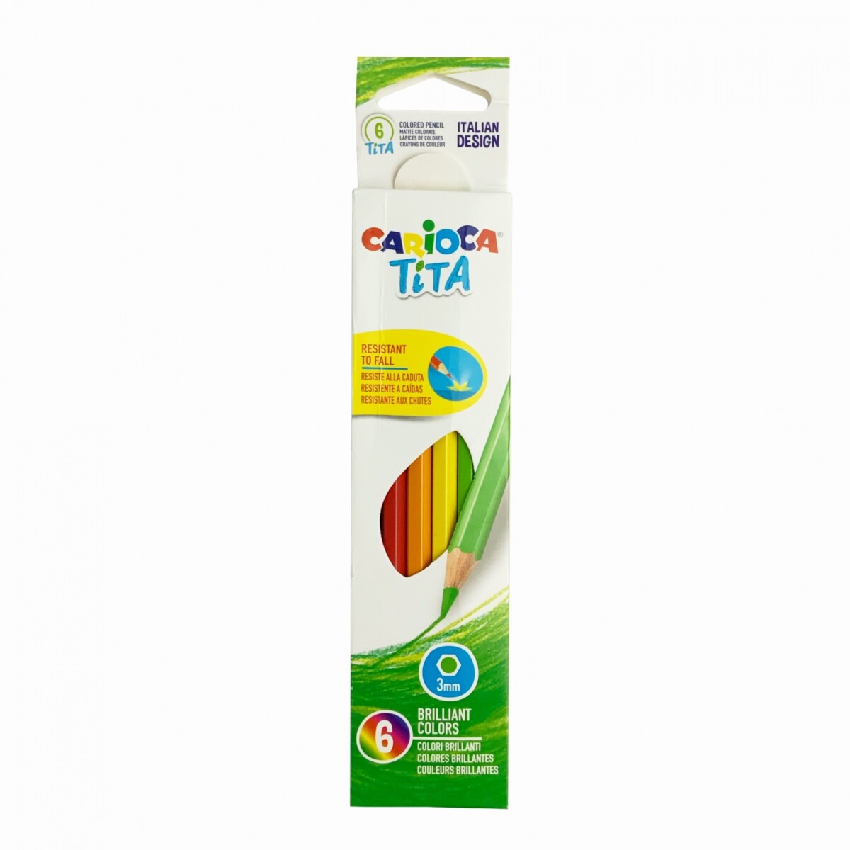 Lapices de colores Carioca Tita x 6 