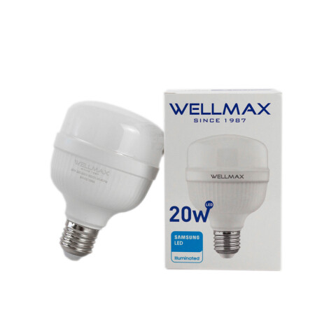 LAMPARA LED 20W (EQUIVALE 165W) E27 FRIA WELLMAX ++ N/a